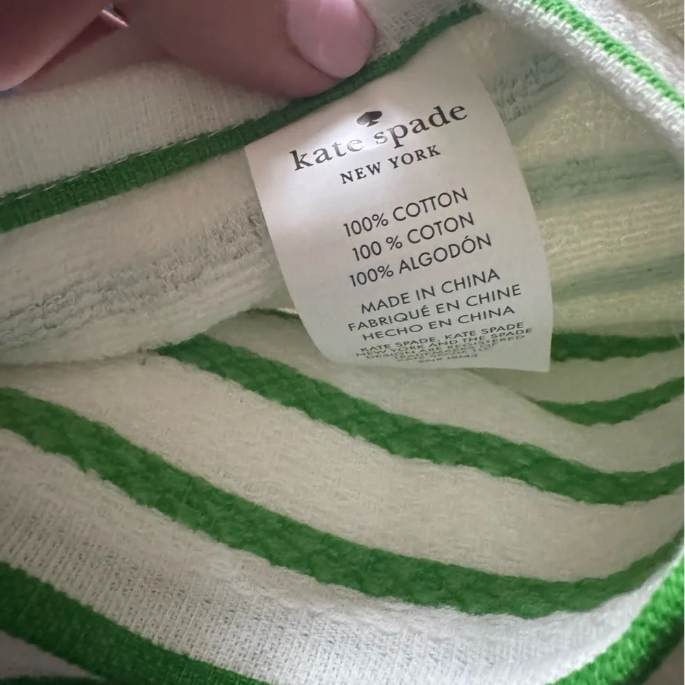 Kate Spade set of 2 Cocktail Kitchen Towels! See pic for angles,sizing & design!